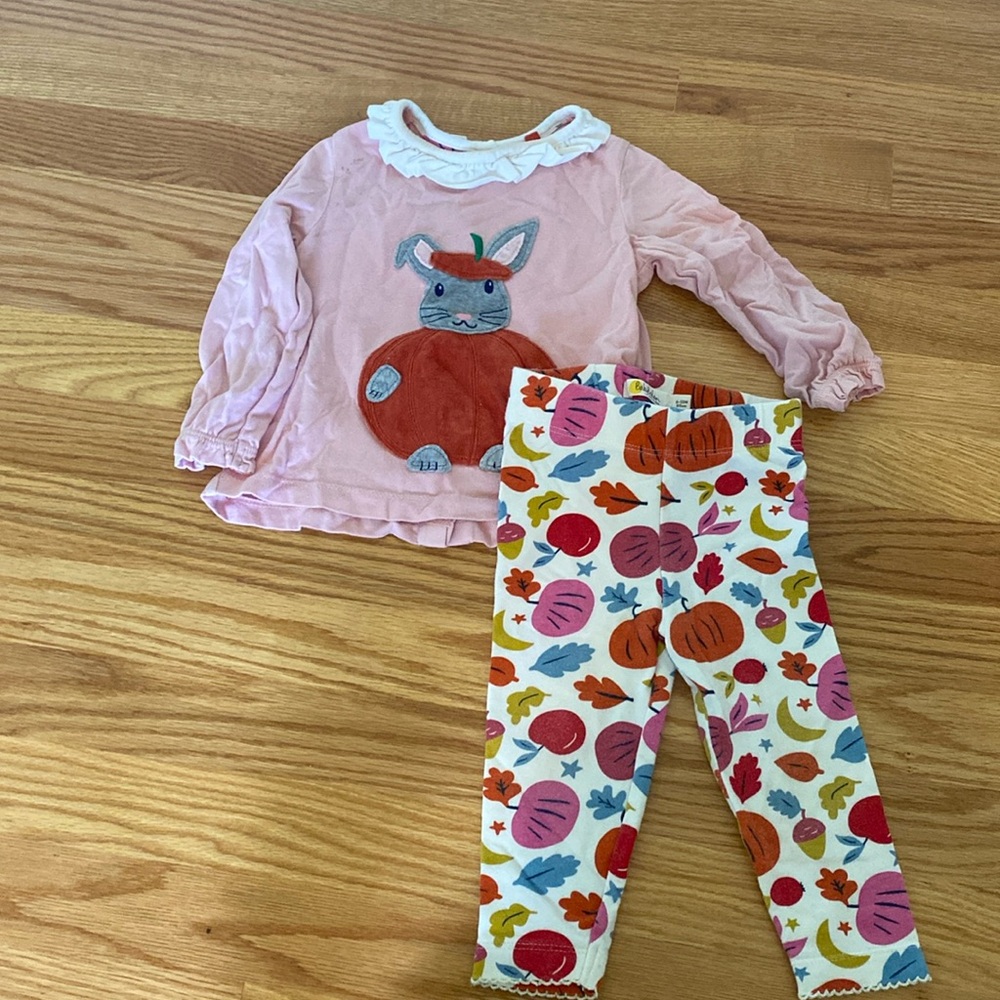 Baby boden pumpkin set